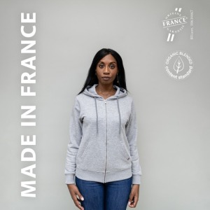 Hoodie Femme Zipé