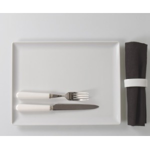 Assiette rectangulaire