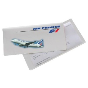 Pochette de voyage avec logo 1 volet