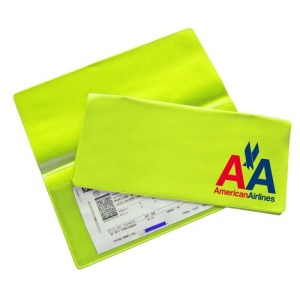 Pochette de voyage personnalisable 2 volets à la française / 1 cristal