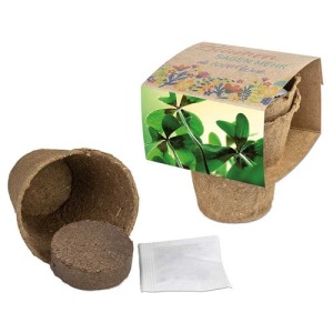 Kit de culture - Bulbes de trèfle à 4 feuilles publicitaire