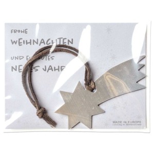 Casse-noix, motif standard, en acier inoxydable en sachet sans noix - comète dans un sac de violoncelle - la norme