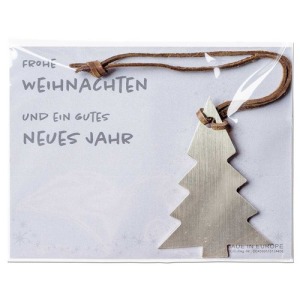 Casse-noix, motif standard, en acier inoxydable en sachet sans noix - sapin dans un sac de violoncelle - la norme