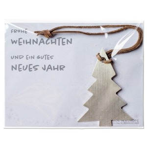 Casse-noix, motif standard, en acier inoxydable en sachet sans noix - sapin dans un sac de violoncelle - la norme