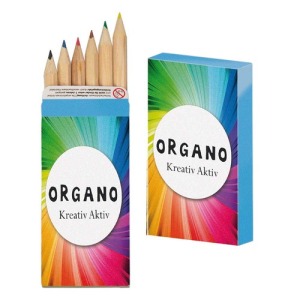 Boîte à crayons de couleur personnalisables