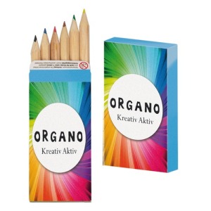 Boîte à crayons de couleur personnalisables