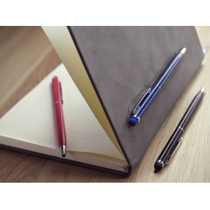 Carnet A5 personnalisable en simili cuir avec stylo