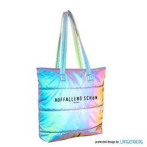 Sac shopping avec logo réfléchissant