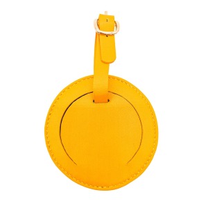 Etiquette de voyage cuir Carlotta