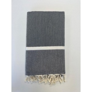 Fouta personnalisable Chevron