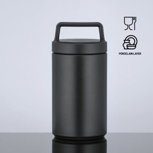 Nordic récipient publicitaire alimentaire avec couche de cuivre et revêtement en porcelaine, 800 ml