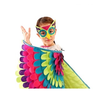 Set cape masque bird paradise 2 coloris assortis