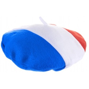 Béret promotionnel français en feutrine 28cm France