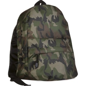 Sac à dos publicitaire urbain camouflage en polyester 600D