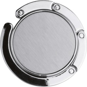 Crochet sac à main de table en métal