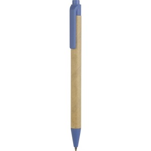 Stylo à bille personnalisé en plastique biodégradable et carton recyclé
