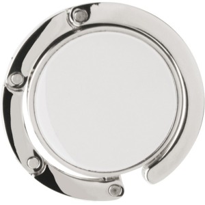 Crochet sac à main de table en métal