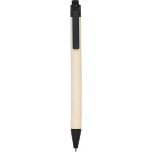 Stylo à bille personnalisable en carton recyclé de lait et PLA