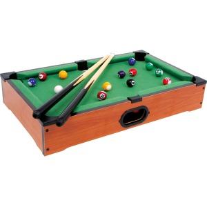 Table de billard personnalisable compacte, 52x31x9cm