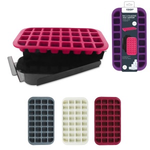 bac 32 glacons avec support, 3-fois assorti