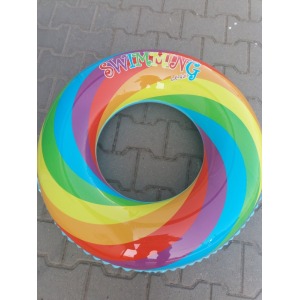Bouée gonflable publicitaire 90cm RAINBOW