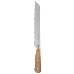 couteau à pain personnalisable elegancia, beige