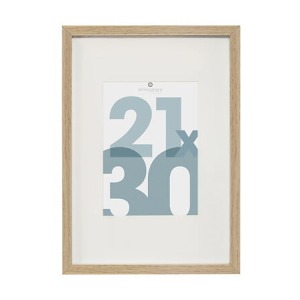 cadre photo publicitaire naturel manu 21x30 dis, beige