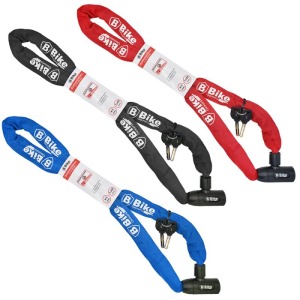 Antivol personnalisé de chaîne de vélo 5x1200mm avec gaine