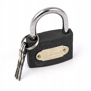 Cadenas personnalisé en fonte trempée 60mm avec cadenas