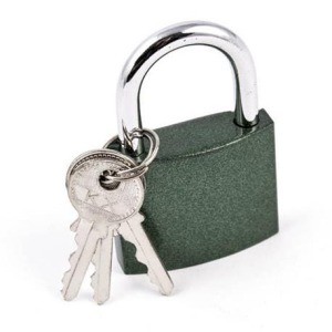 Cadenas avec logo breveté pour un système de clé de 50mm