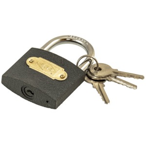 Cadenas promotionnel 25mm, fonte trempée