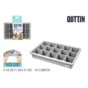 bac à glaçons f personnalisé flexible en silicone 15cubito quttin