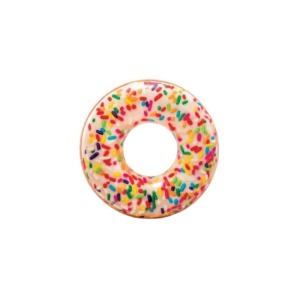bouée gonflable publicitaire DONUT sucré 99cm