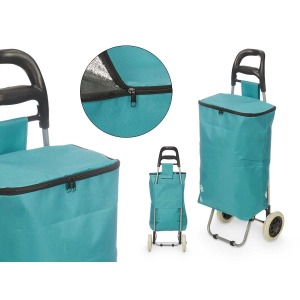 chariot personnalisé thermique 32l turquoise