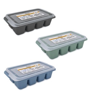 Bac à glaçons a personnalisé avec couvercle, 8 compartiments - CU