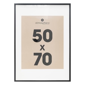 cadre photo personnalisé nr manu 50x70 dis, noir
