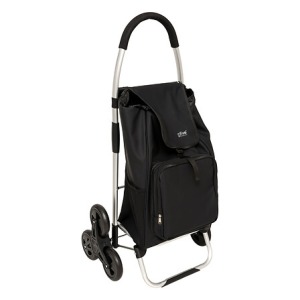 chariot personnalisé 6roues alu nr cire, noir
