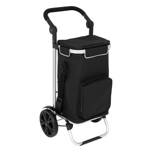 chariot personnalisable 2roues alu imper noir, noir