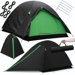 Tente de camping personnalisée pour 2 personnes étanchéité moustiquaire