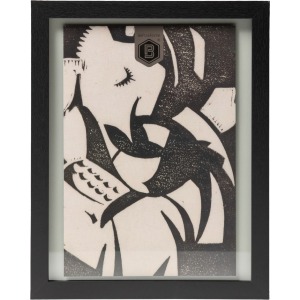 Cadre photo publicitaire BePureHome Shift noir 45 x 35 cm
