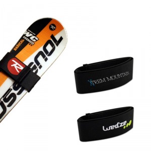 Accroche ski publicitaire auto-agrippant