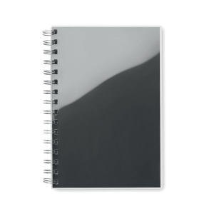 Carnet A5 publicitaire à spirales en rPET