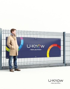 Banderole publicitaire Knitt