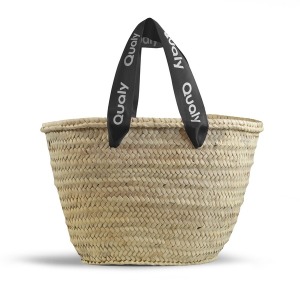Grand panier personnalisable tressé