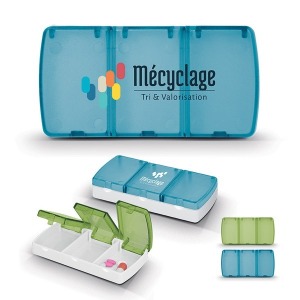 Pilulier personnalisé journalier - boite a sucre