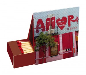 Boîte de 55 allumettes Maison