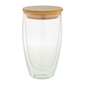 Mug double paroi en verre 420ml