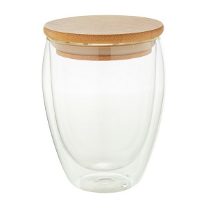 Mug double paroi en verre 420ml