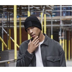 Bonnet avec empiècement en polyester recyclé
