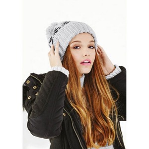 Bonnet avec logo snowstar jacquard
